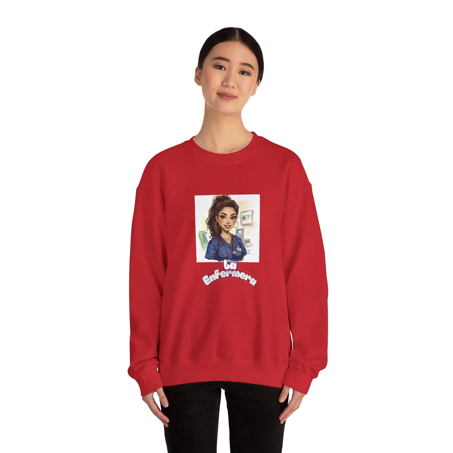 La Enfermera Crewneck Sweatshirt