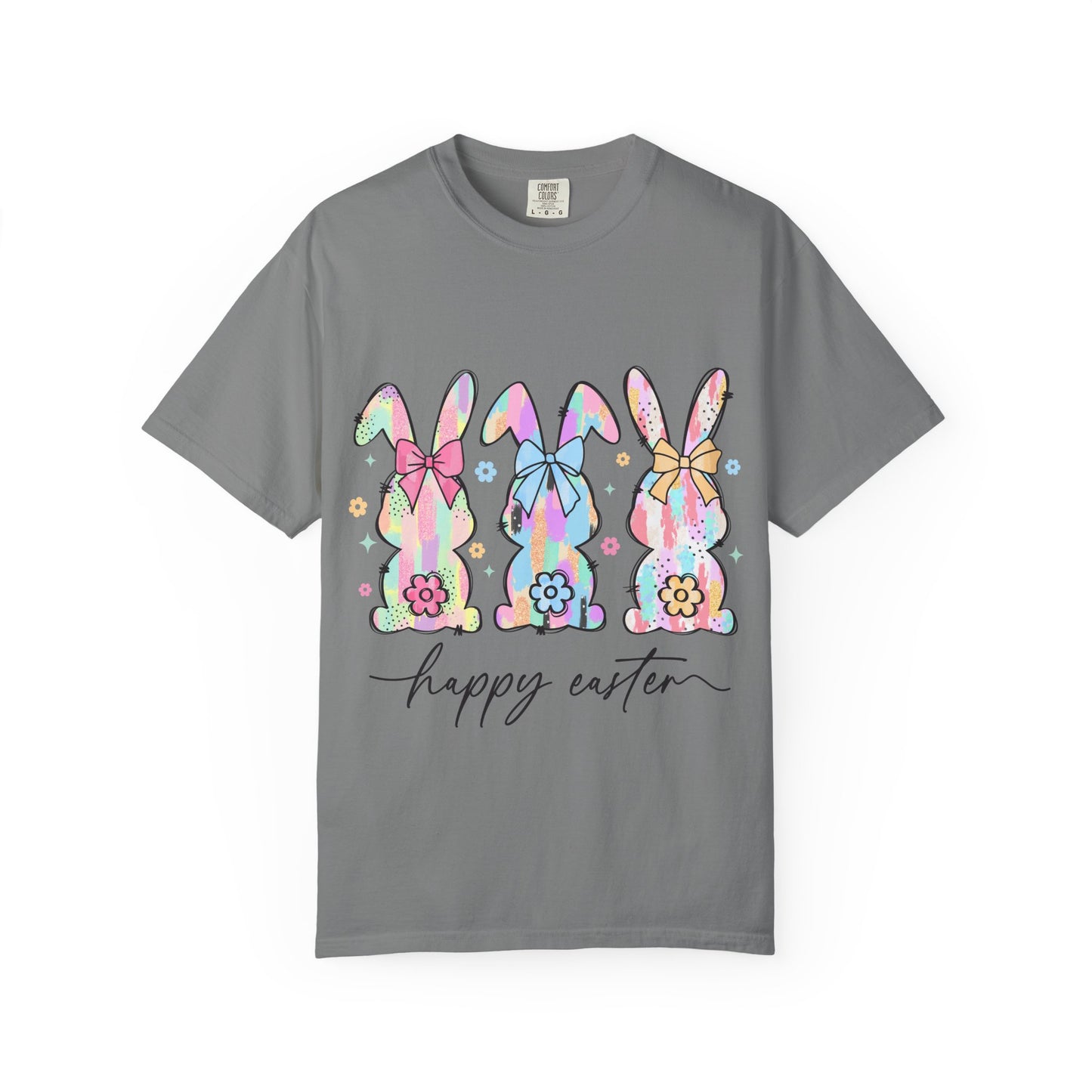 Happy Easter Unisex Garment-Dyed T-shirt