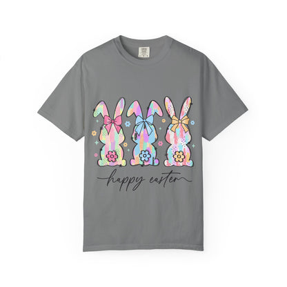 Happy Easter Unisex Garment-Dyed T-shirt