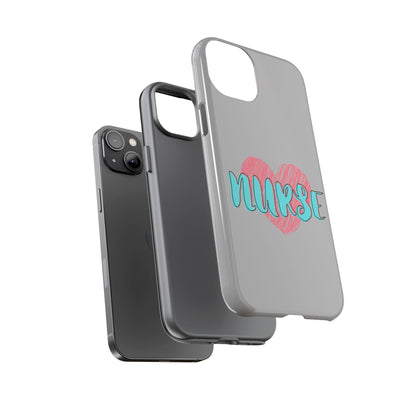 Nurse Heart Tough Phone Case — Cute Protective Phone Cover for Nurses