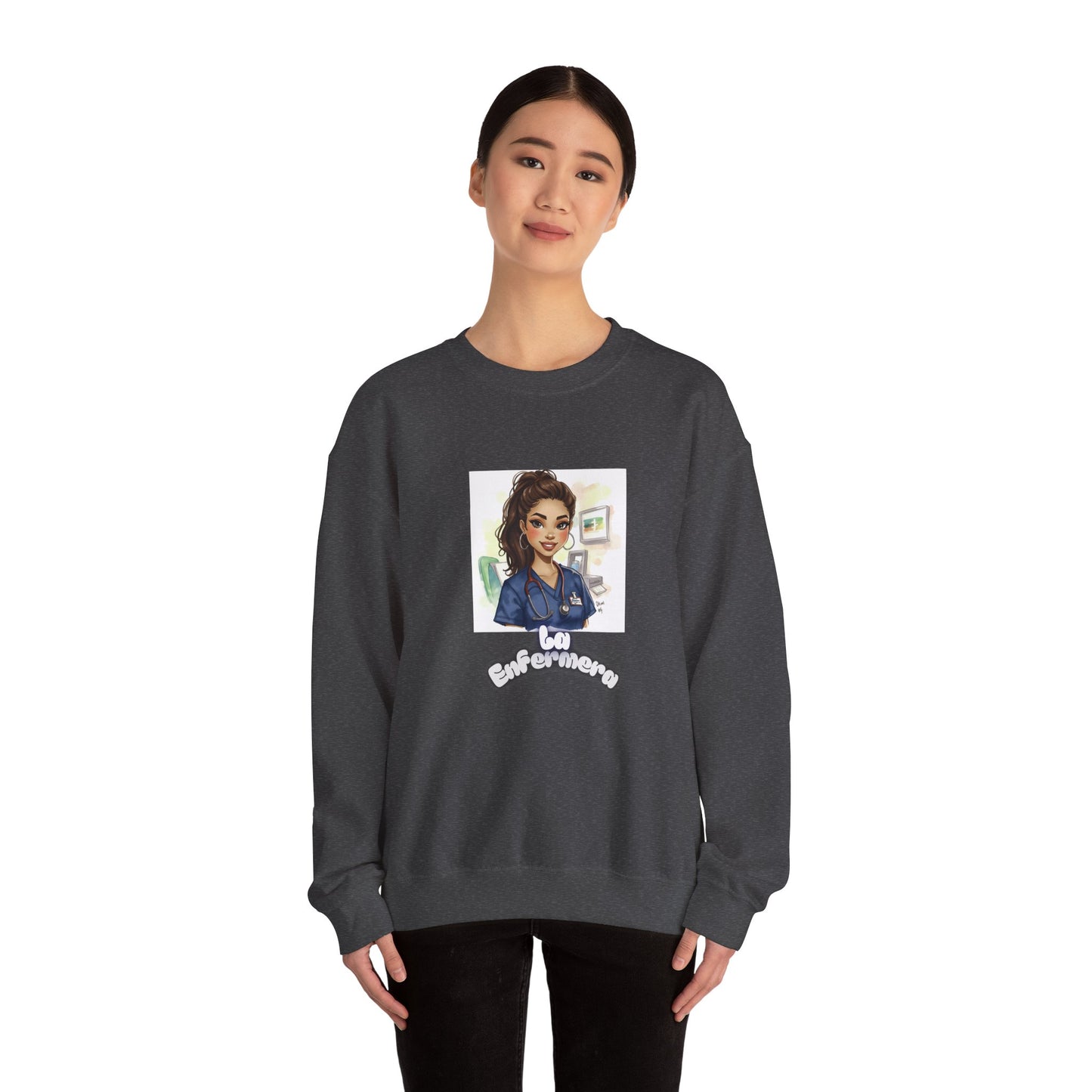 La Enfermera Crewneck Sweatshirt