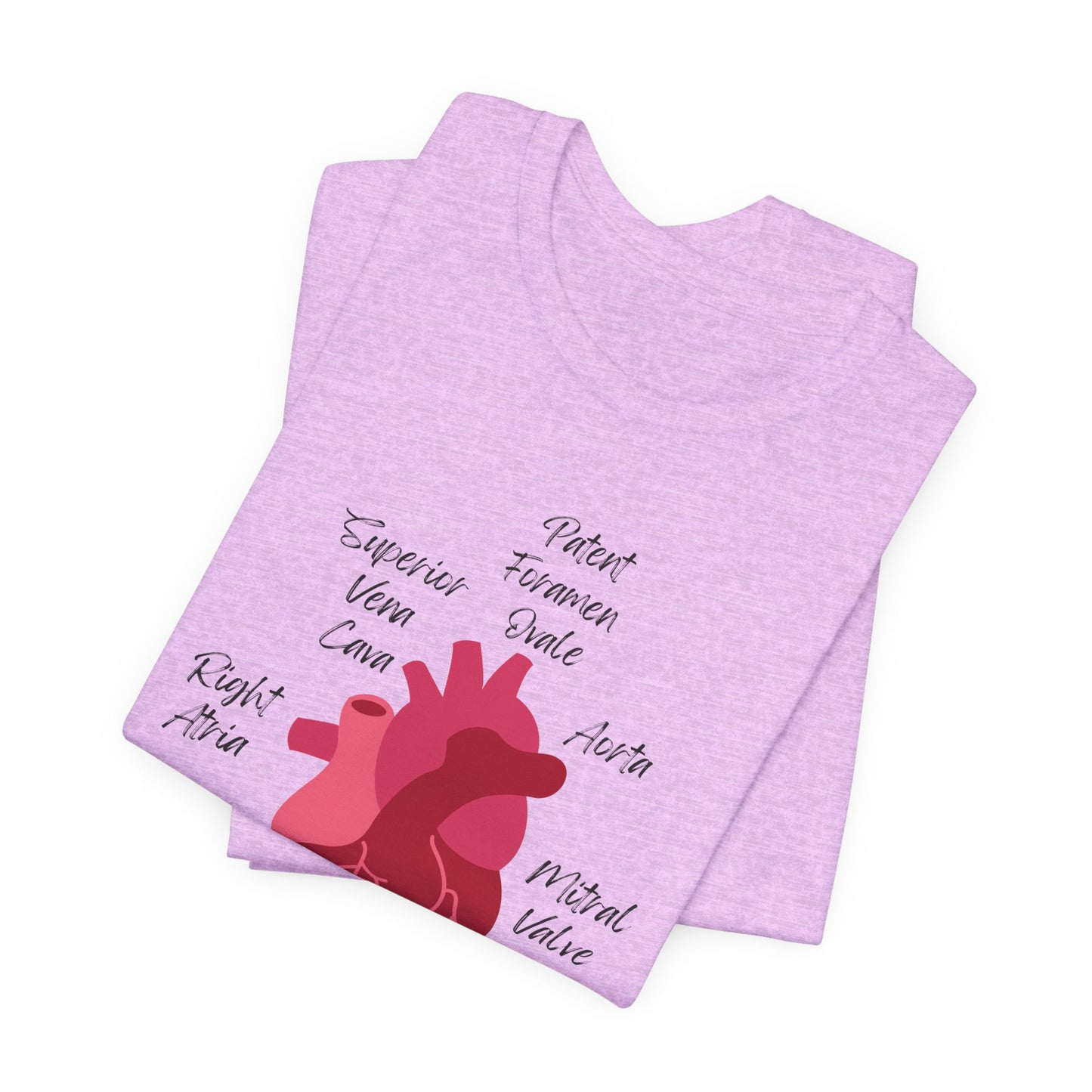 'Go With The Flow' Heart Anatomy Shirt