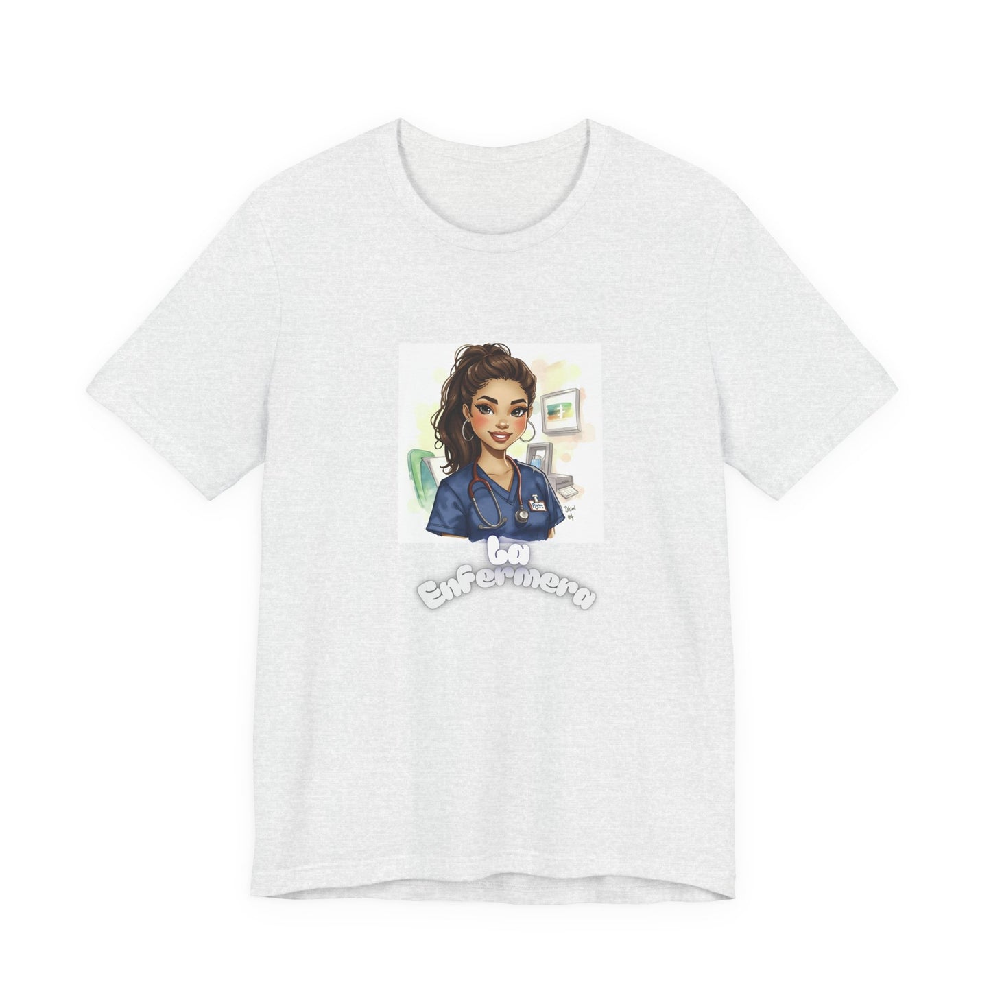 Nurse Empowerment Tee – Cute Female Nurse Illustration
