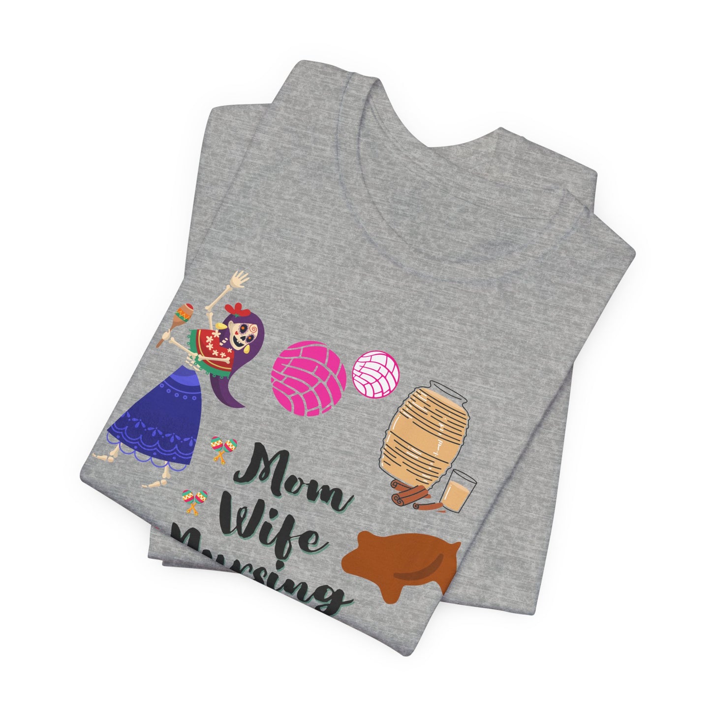 Mom Wife Nursing Student T‑Shirt — Nursing Student Gift Tee