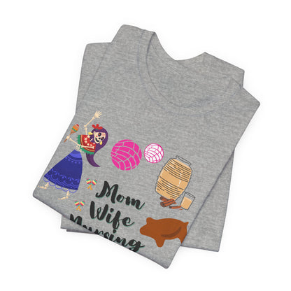 Mom Wife Nursing Student T‑Shirt — Nursing Student Gift Tee