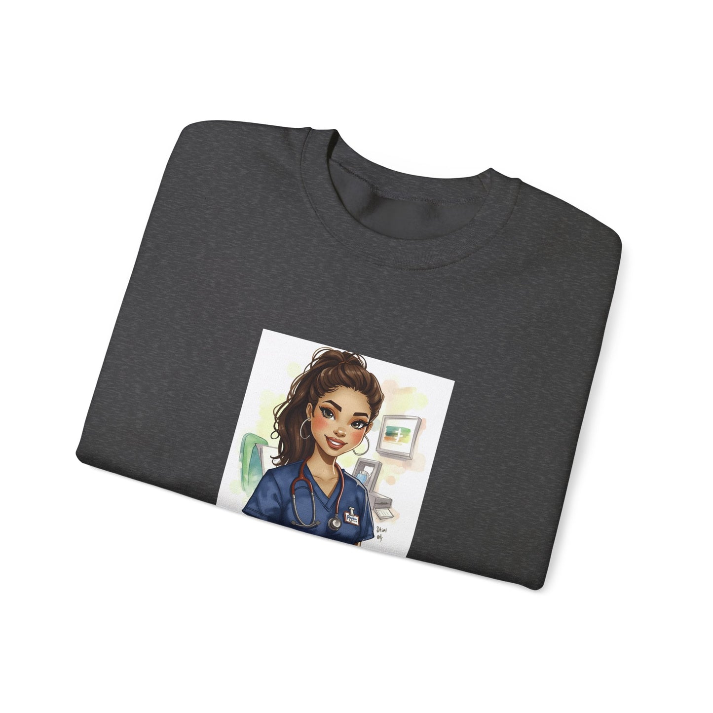 La Enfermera Crewneck Sweatshirt