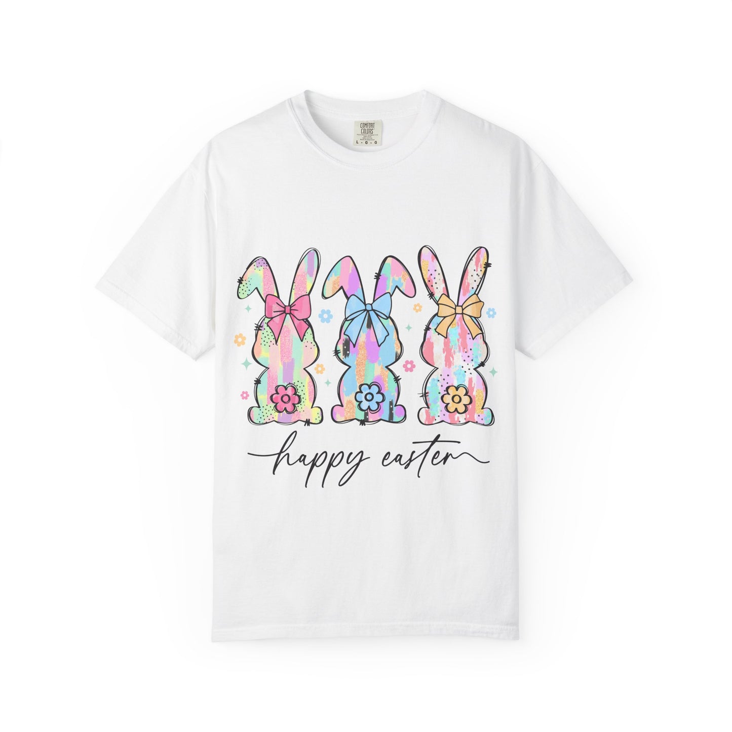 Happy Easter Unisex Garment-Dyed T-shirt