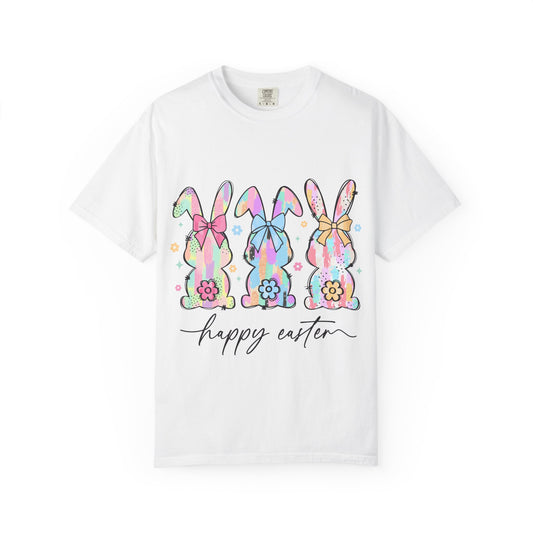 Happy Easter Unisex Garment-Dyed T-shirt