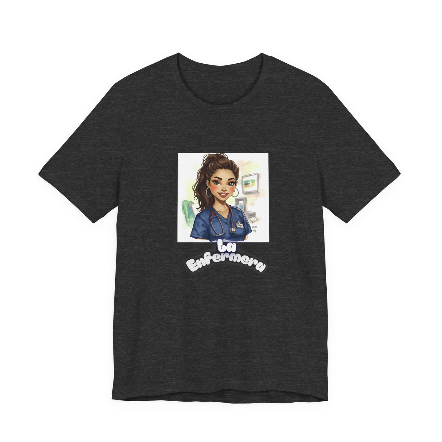 Nurse Empowerment Tee – Cute Female Nurse Illustration
