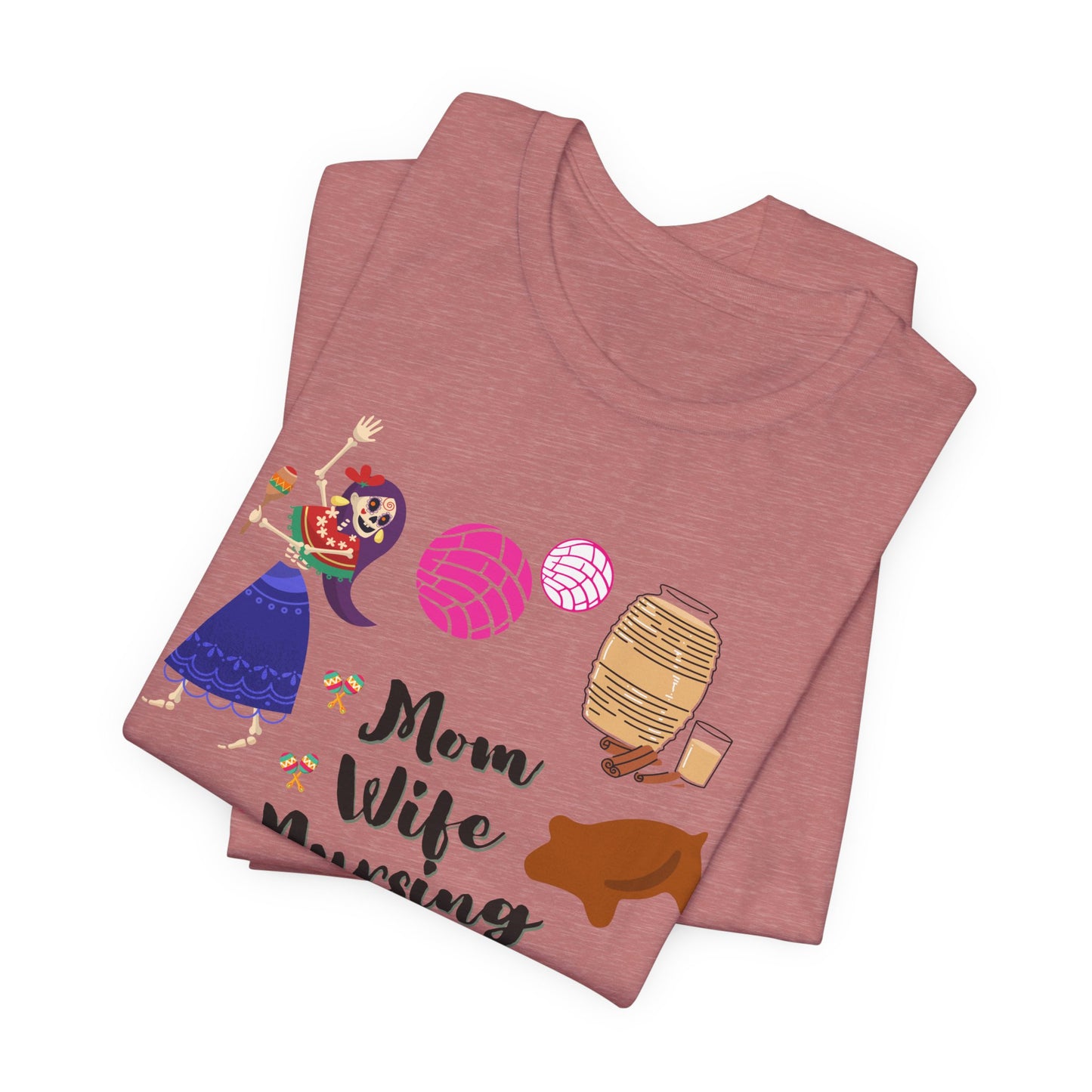 Mom Wife Nursing Student T‑Shirt — Nursing Student Gift Tee