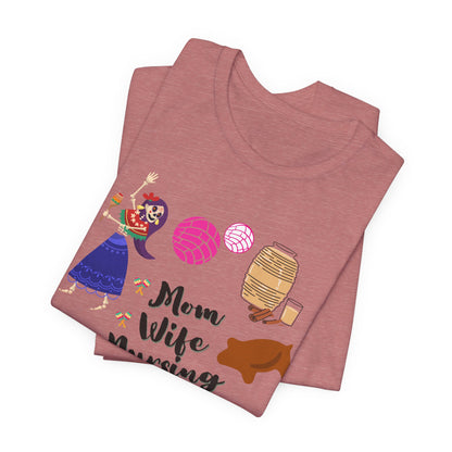 Mom Wife Nursing Student T‑Shirt — Nursing Student Gift Tee