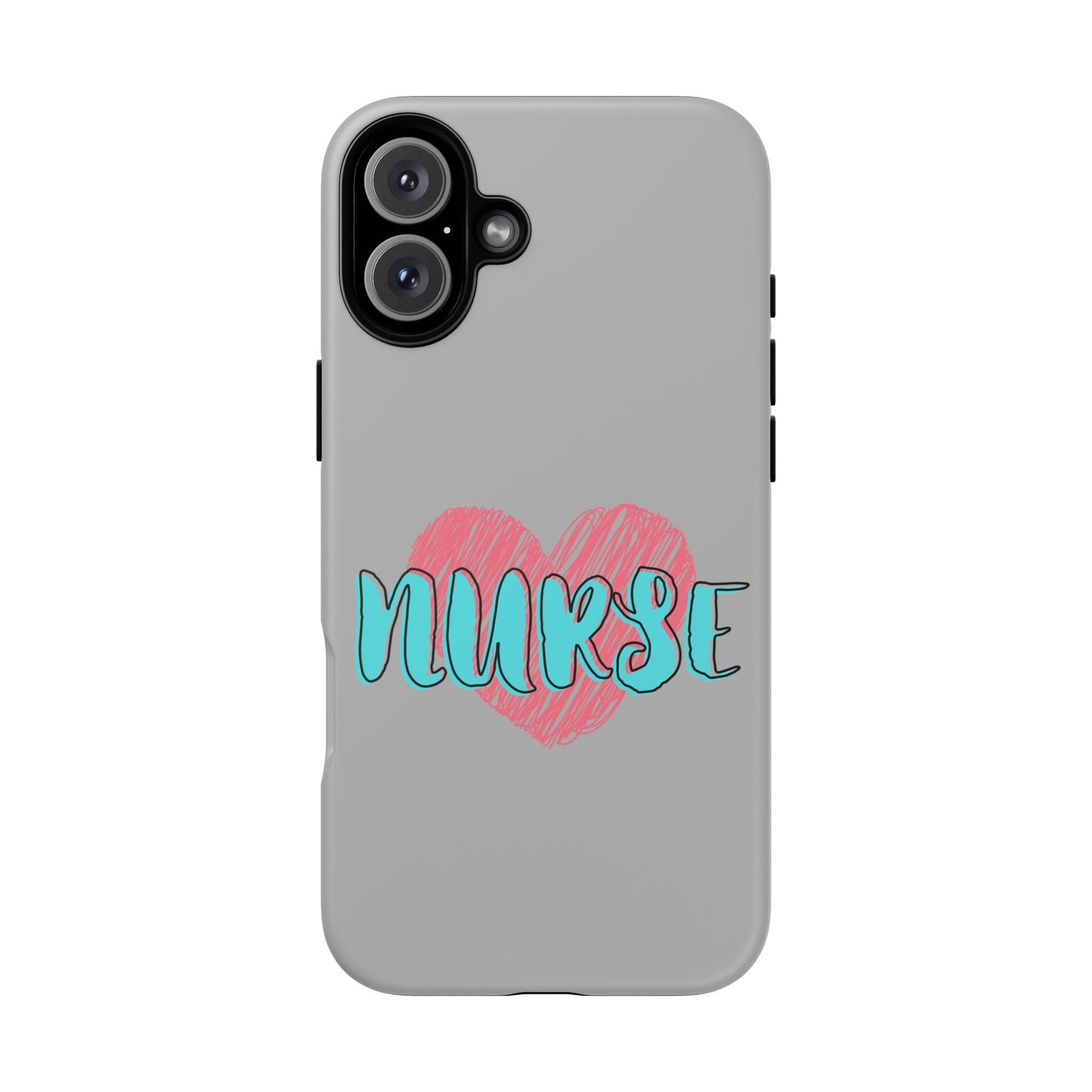 Nurse Heart Tough Phone Case — Cute Protective Phone Cover for Nurses