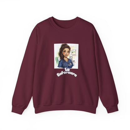 La Enfermera Crewneck Sweatshirt