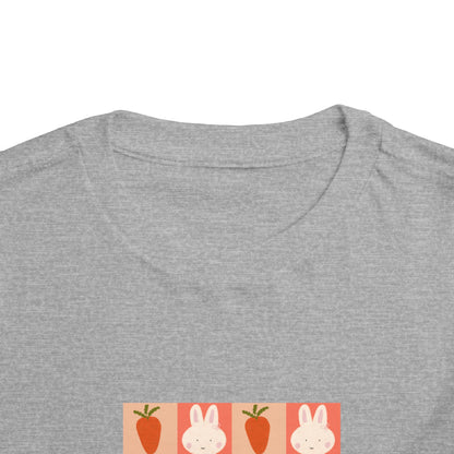 Toddler Tee — Happy Easter Bunny & Carrot Patch Kids Shirt