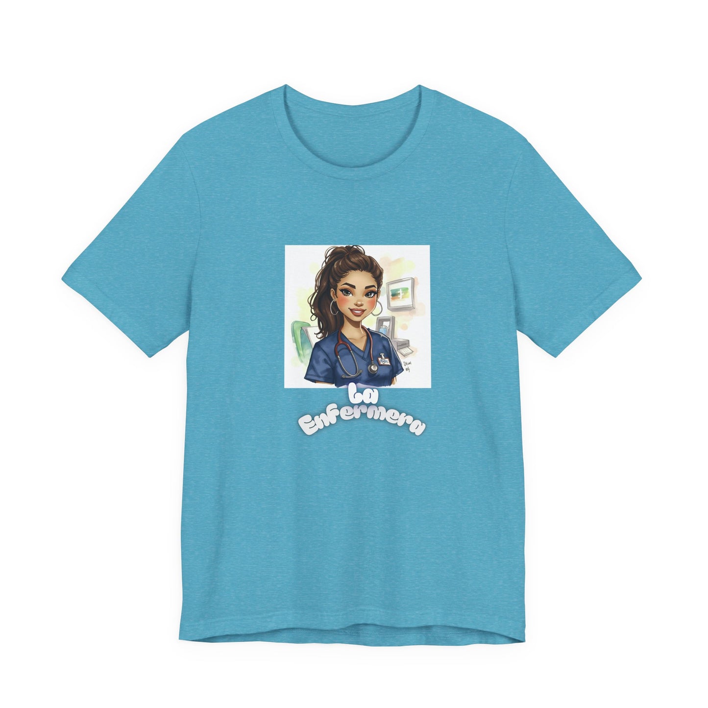 Nurse Empowerment Tee – Cute Female Nurse Illustration