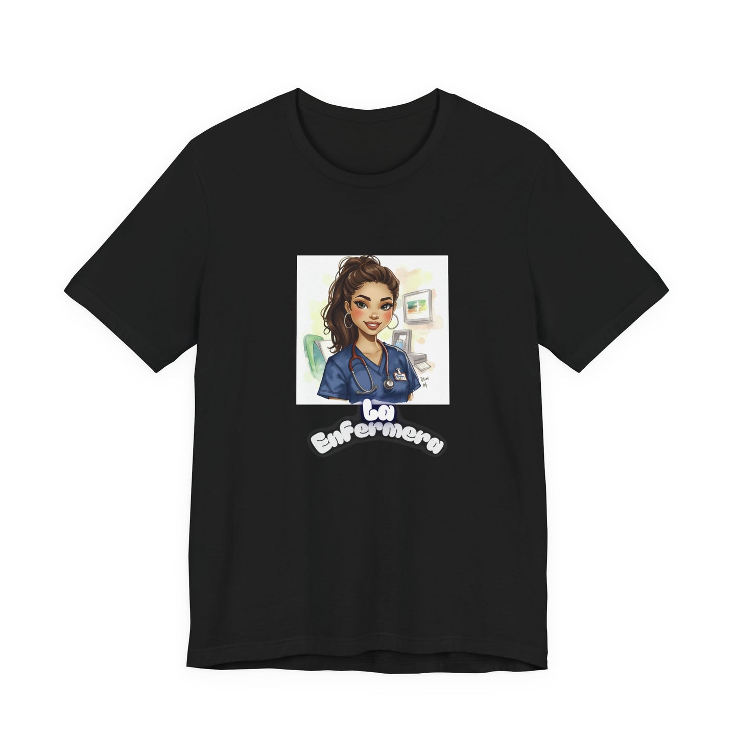 Nurse Empowerment Tee – Cute Female Nurse Illustration