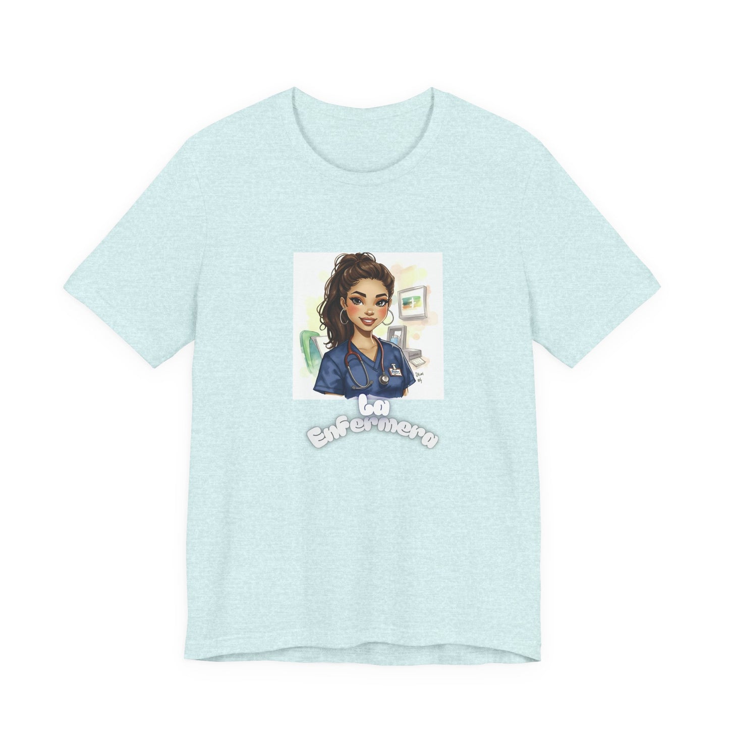 Nurse Empowerment Tee – Cute Female Nurse Illustration