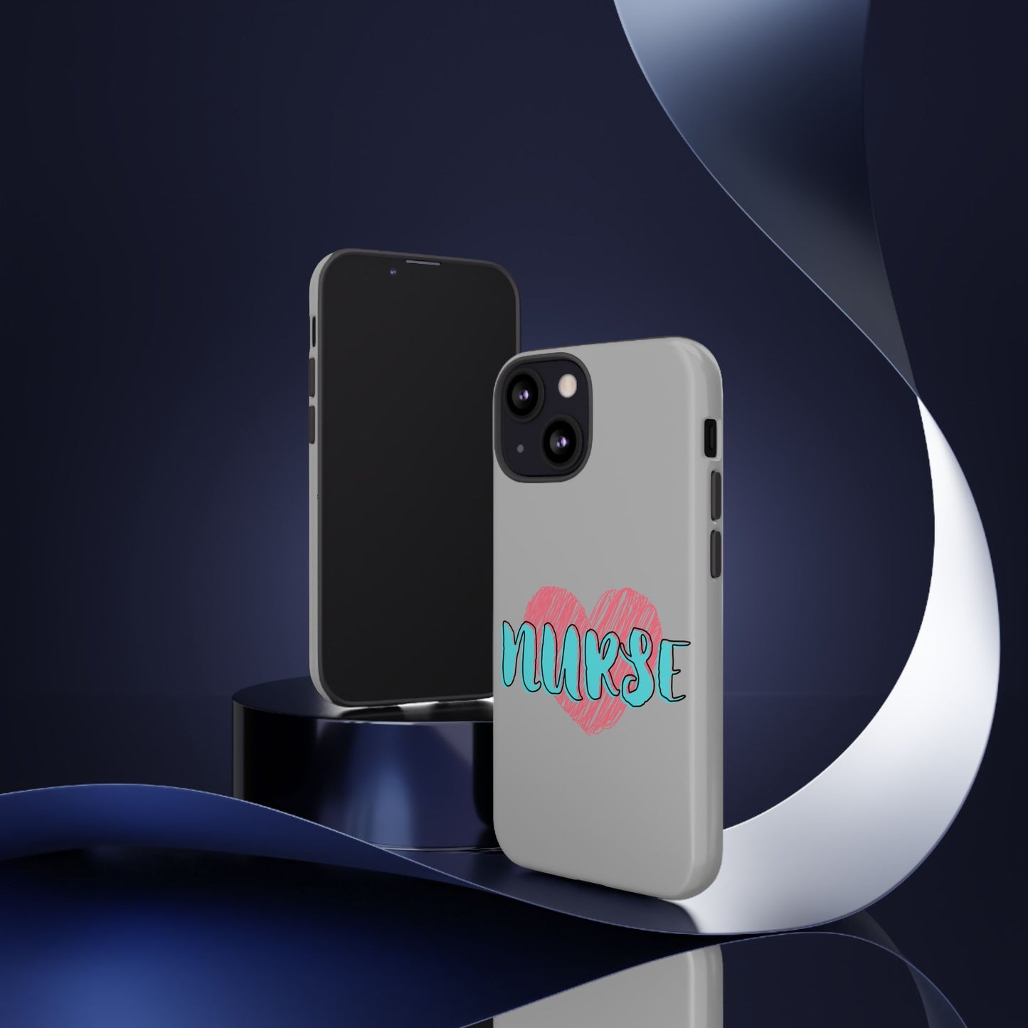 Nurse Heart Tough Phone Case — Cute Protective Phone Cover for Nurses