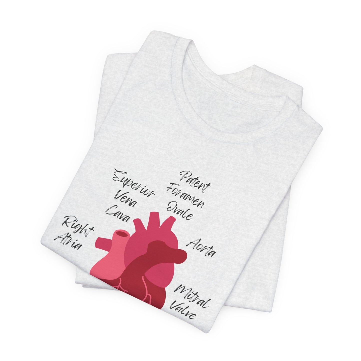 'Go With The Flow' Heart Anatomy Shirt