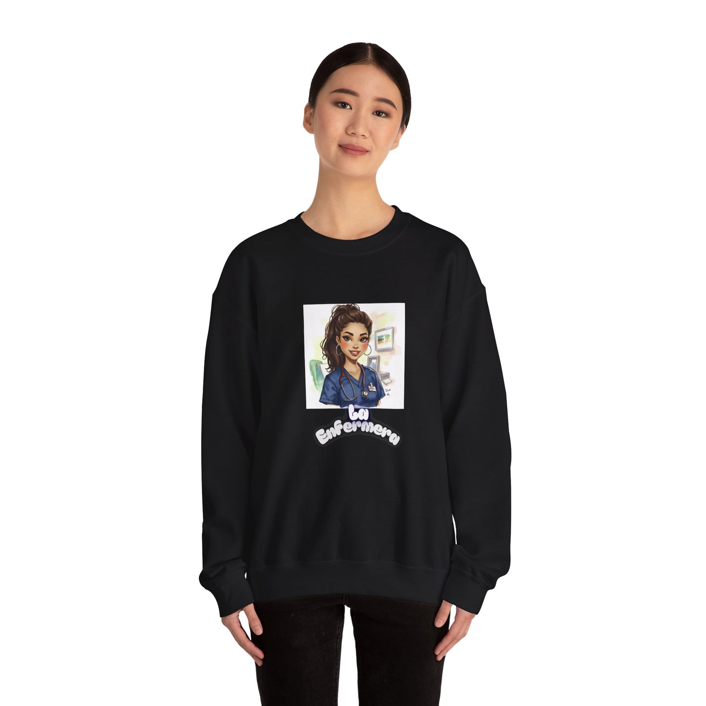 La Enfermera Crewneck Sweatshirt