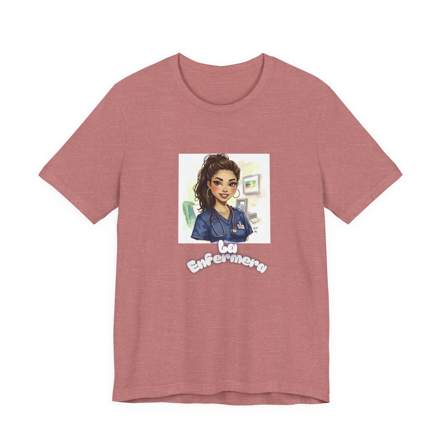 Nurse Empowerment Tee – Cute Female Nurse Illustration