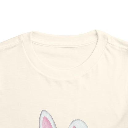 Toddler Tee - Happy Easter Bunny Ears & Colorful Eggs