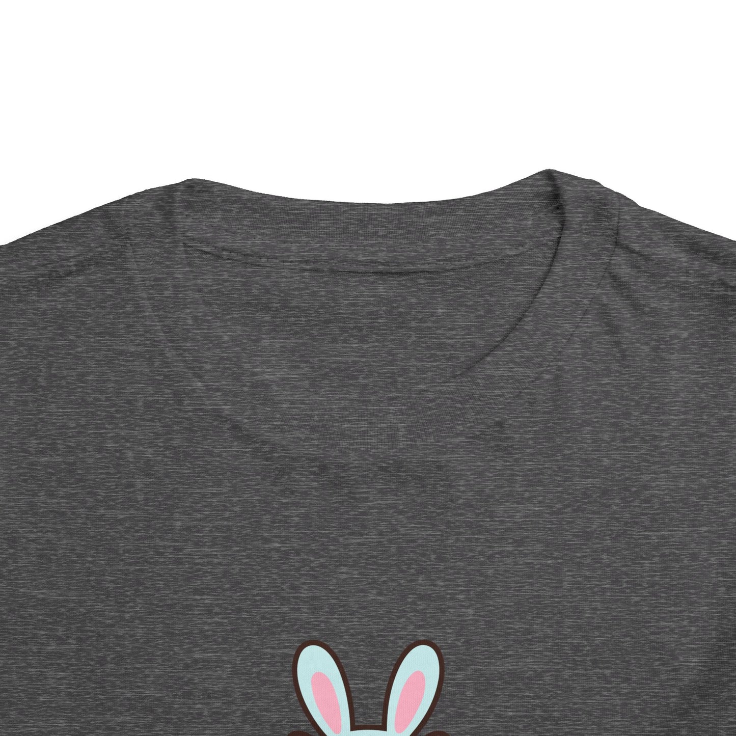 Toddler Tee — Cute Capybara Holding Easter Egg | "Happy Easter" Kids Shirt