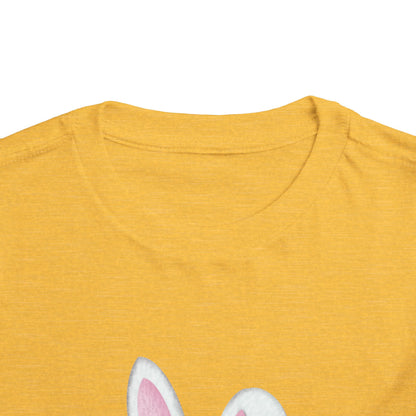 Toddler Tee - Happy Easter Bunny Ears & Colorful Eggs