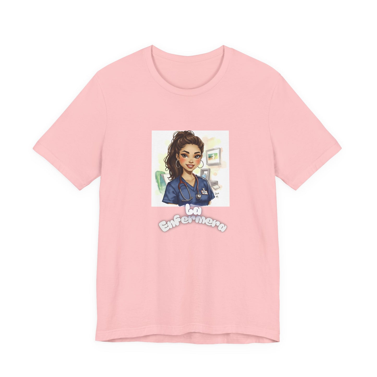 Nurse Empowerment Tee – Cute Female Nurse Illustration