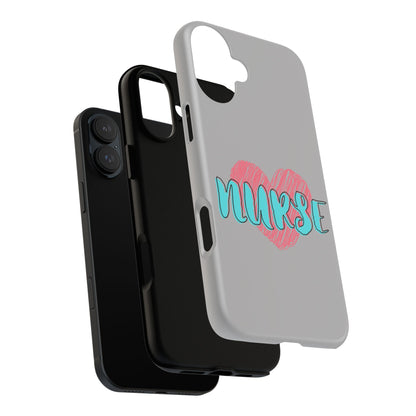 Nurse Heart Tough Phone Case — Cute Protective Phone Cover for Nurses