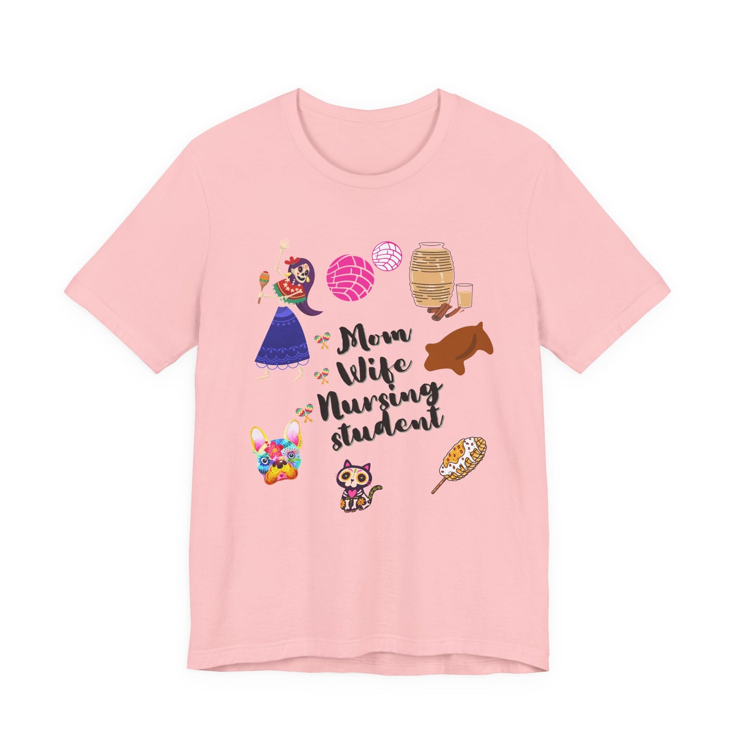 Mom Wife Nursing Student T‑Shirt — Nursing Student Gift Tee