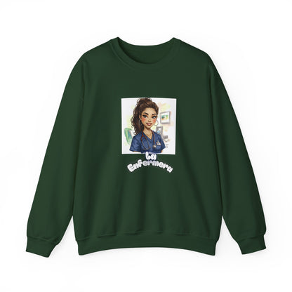 La Enfermera Crewneck Sweatshirt