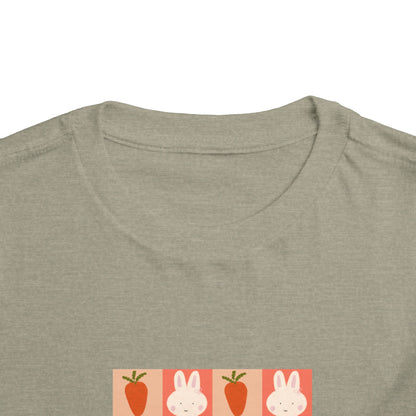 Toddler Tee — Happy Easter Bunny & Carrot Patch Kids Shirt