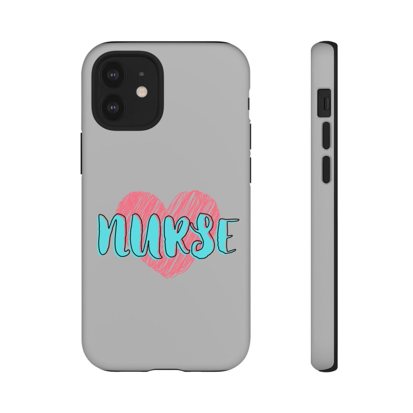 Nurse Heart Tough Phone Case — Cute Protective Phone Cover for Nurses