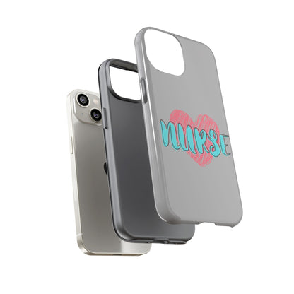 Nurse Heart Tough Phone Case — Cute Protective Phone Cover for Nurses
