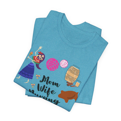Mom Wife Nursing Student T‑Shirt — Nursing Student Gift Tee