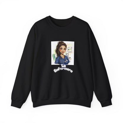 La Enfermera Crewneck Sweatshirt