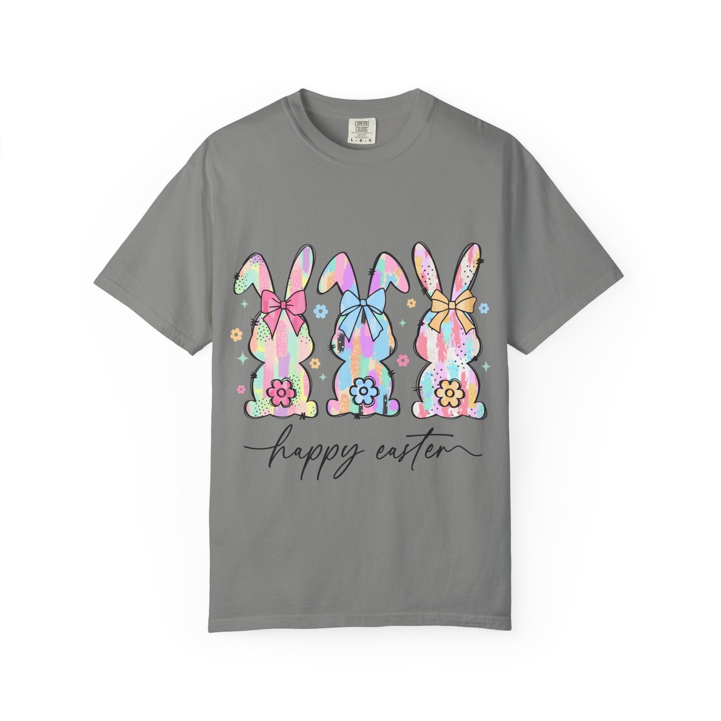 Happy Easter Unisex Garment-Dyed T-shirt