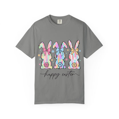 Happy Easter Unisex Garment-Dyed T-shirt