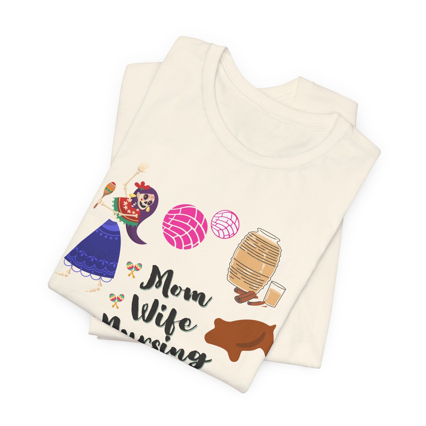 Mom Wife Nursing Student T‑Shirt — Nursing Student Gift Tee
