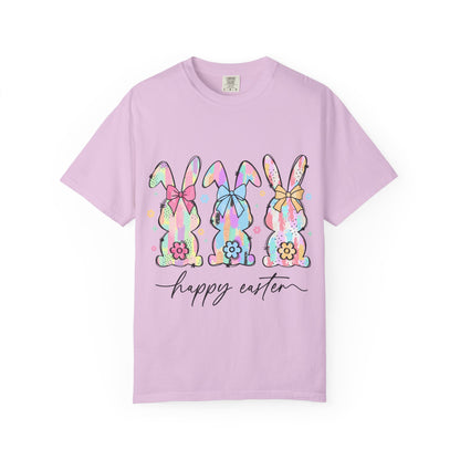 Happy Easter Unisex Garment-Dyed T-shirt