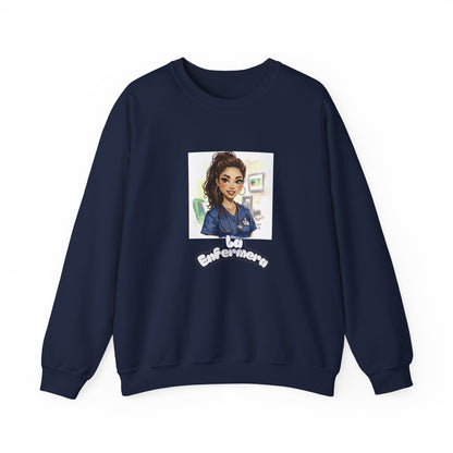 La Enfermera Crewneck Sweatshirt