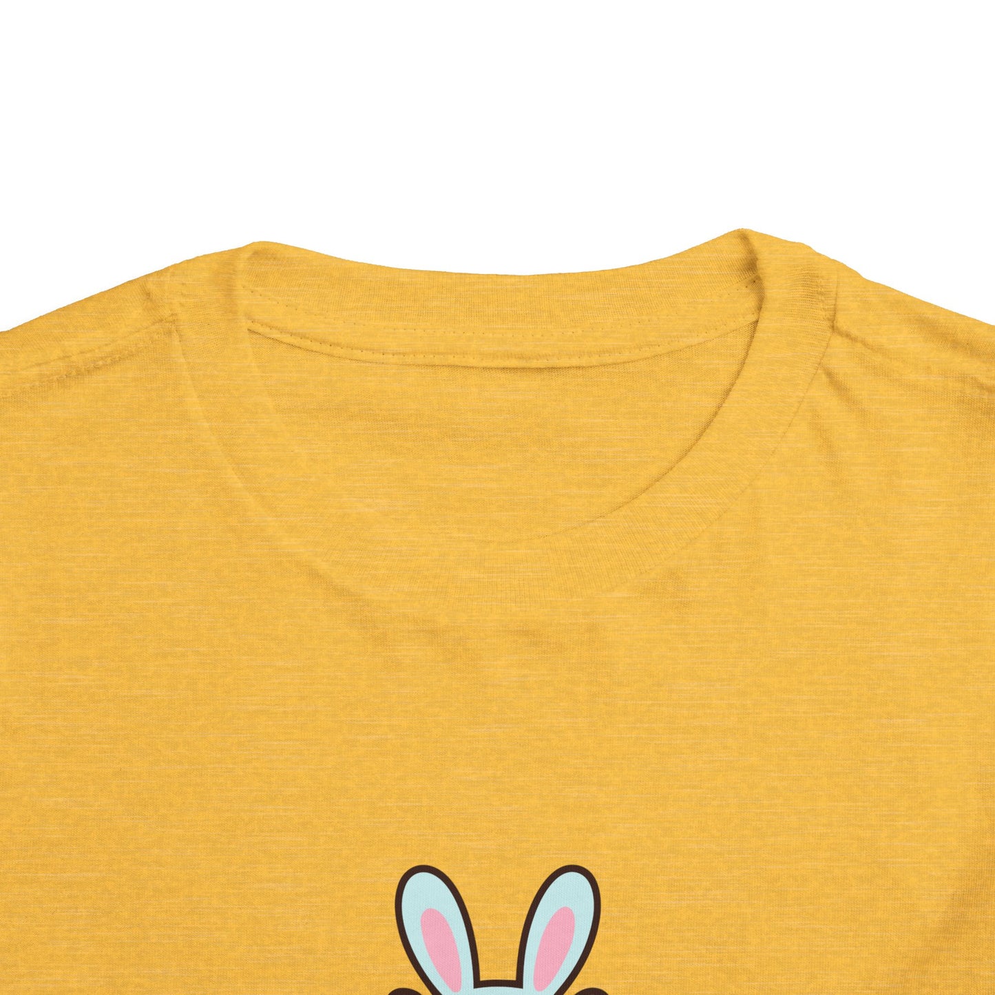 Toddler Tee — Cute Capybara Holding Easter Egg | "Happy Easter" Kids Shirt