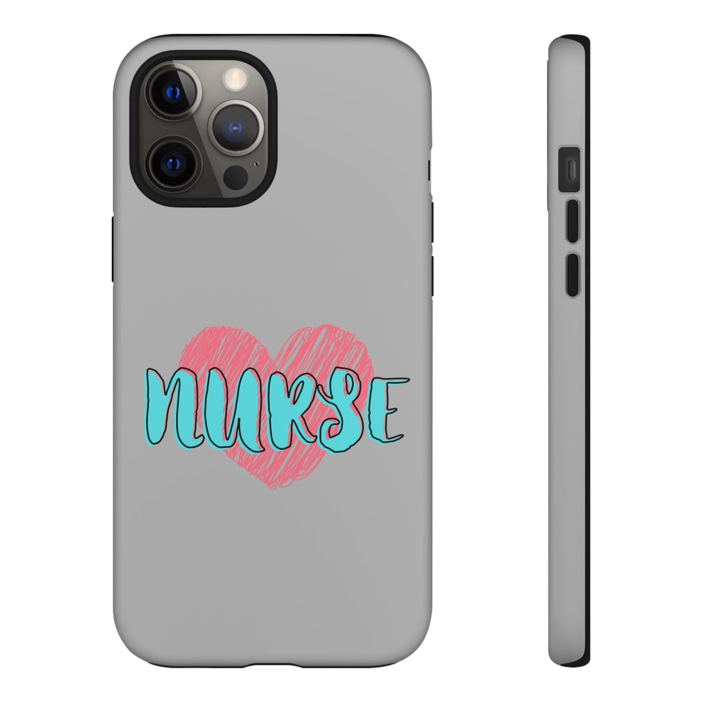 Nurse Heart Tough Phone Case — Cute Protective Phone Cover for Nurses