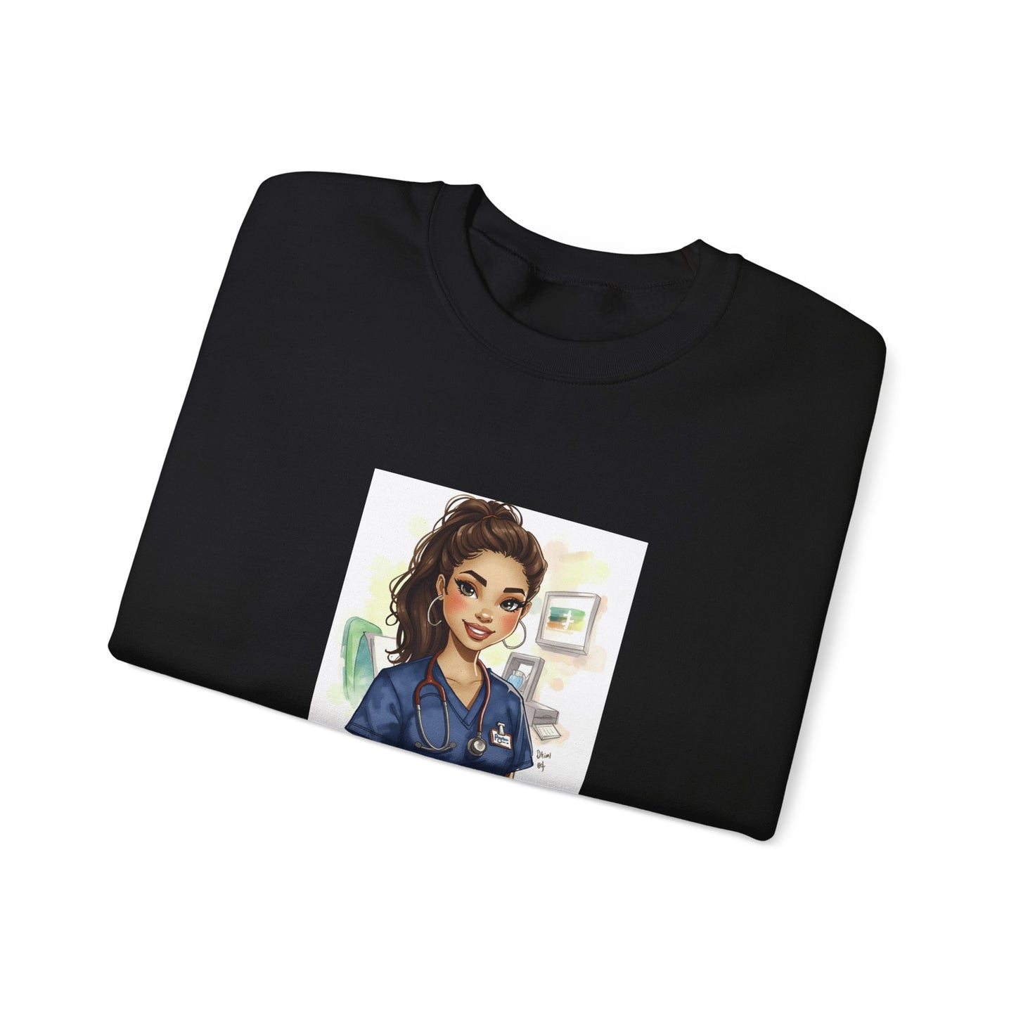 La Enfermera Crewneck Sweatshirt
