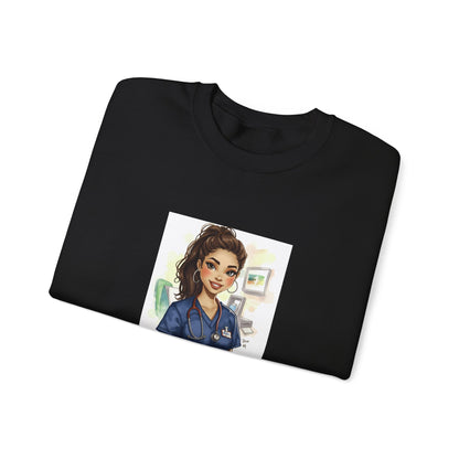 La Enfermera Crewneck Sweatshirt