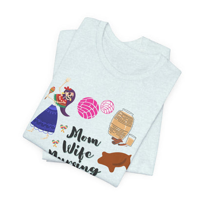 Mom Wife Nursing Student T‑Shirt — Nursing Student Gift Tee