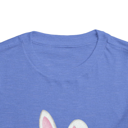 Toddler Tee - Happy Easter Bunny Ears & Colorful Eggs
