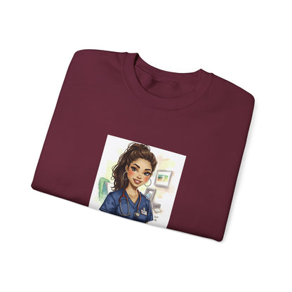 La Enfermera Crewneck Sweatshirt