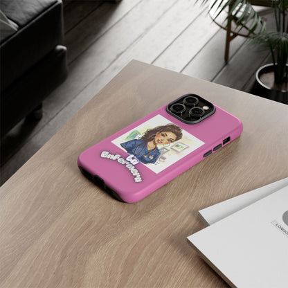 Nurse La Enfermera Tough Phone Case — Protective Pink Phone Cover